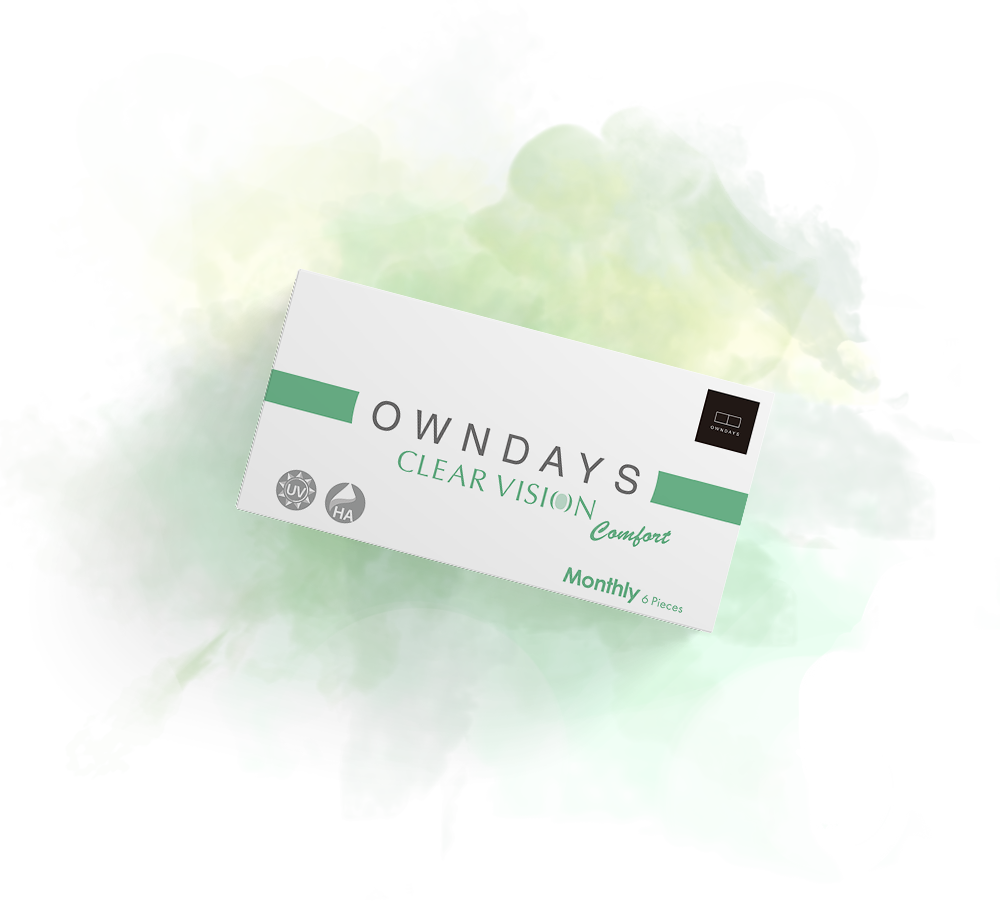 OWNDAYS CLEAR VISION COMFORT MONTHLY package