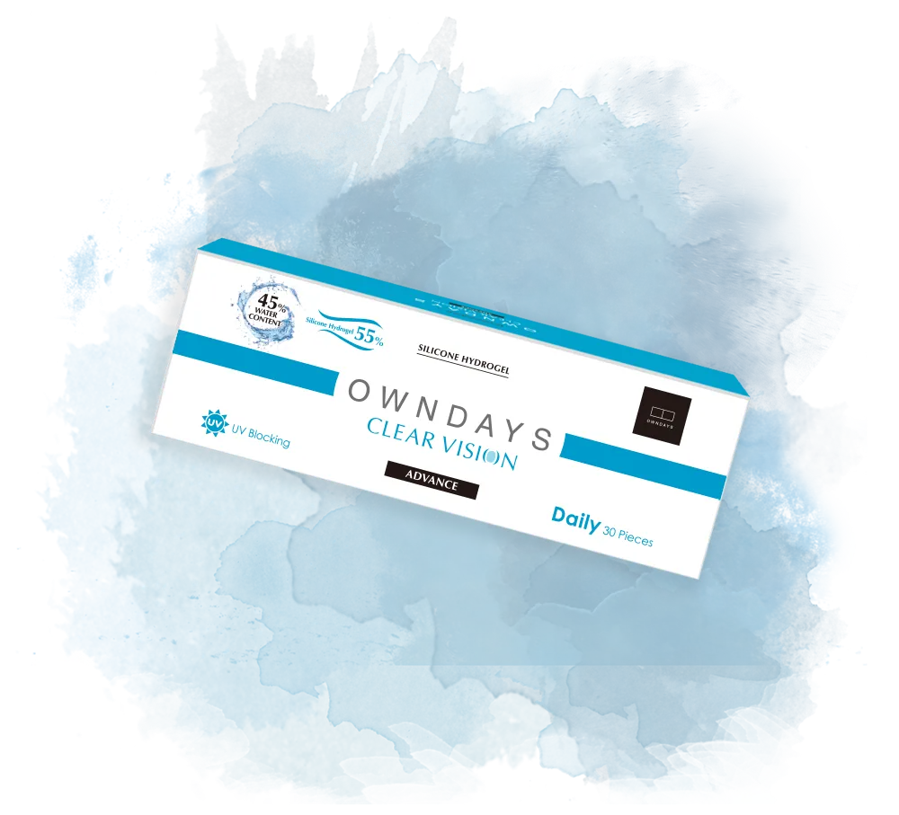 OWNDAYS CLEAR VISION DAILY package