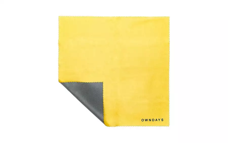 Cleaning cloth OWNDAYS CLOTH002-2  Yellow