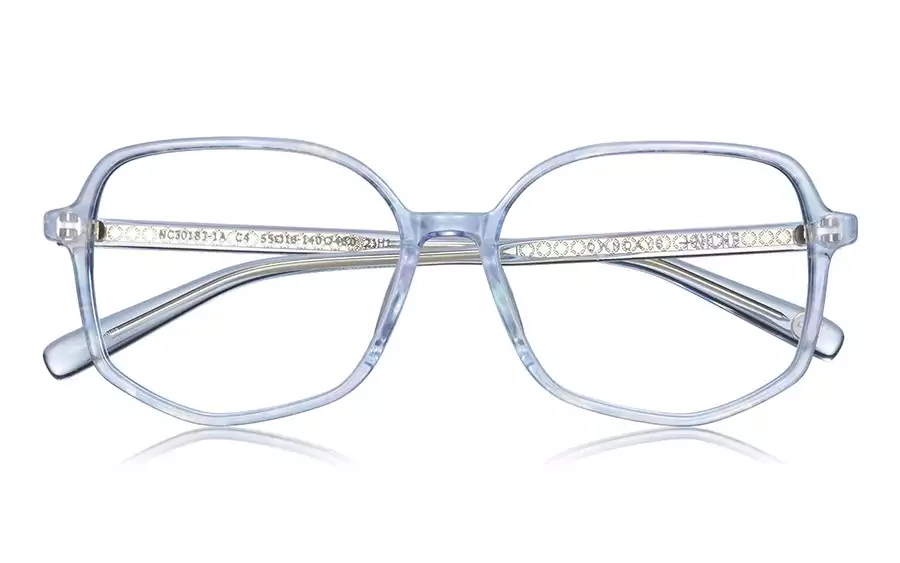 Eyeglasses +NICHE NC3018J-1A  ブルー