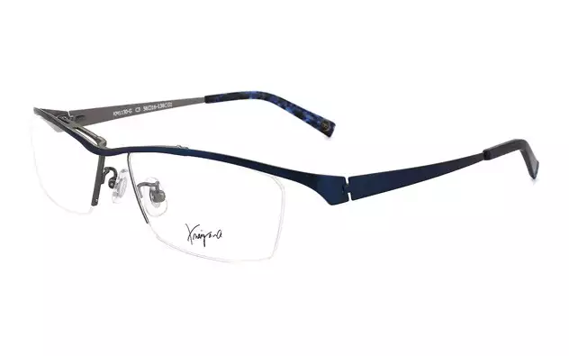 Eyeglasses K.moriyama KM1130-G  ネイビー