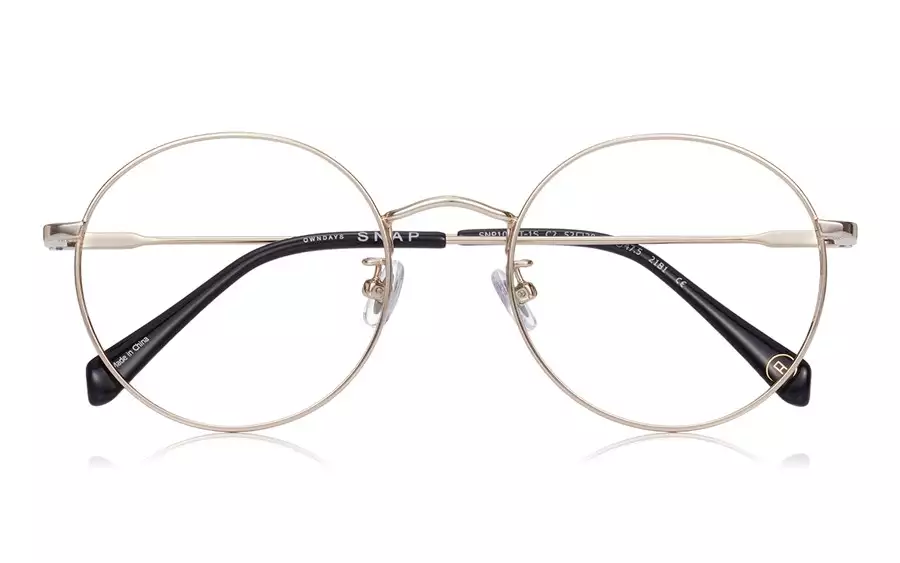 Eyeglasses OWNDAYS SNAP SNP1013T-1S  ゴールド