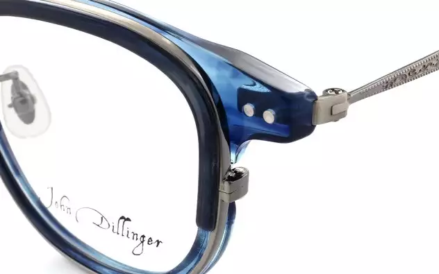 Eyeglasses John Dillinger JD2016-T  ブルーデミ