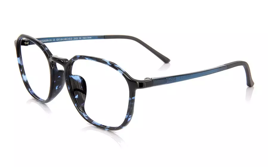 Eyeglasses eco²xy ECO2020K-1A  ブルーデミ