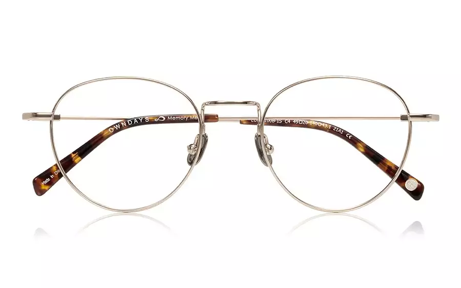 Eyeglasses Memory Metal EUMM100B-1S  Gold