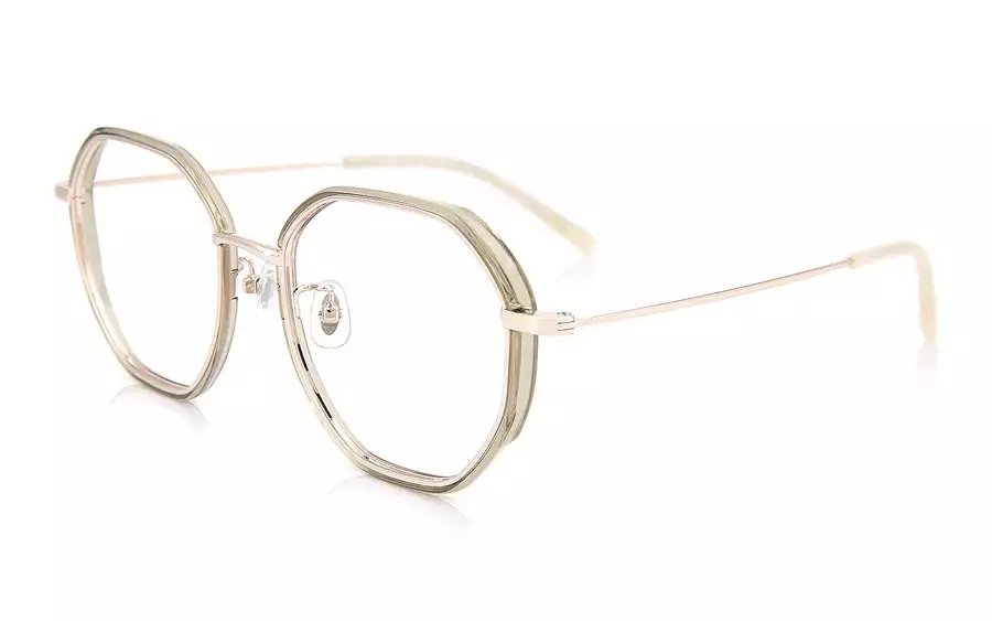 Eyeglasses lillybell LB1013N-1A  ゴールド