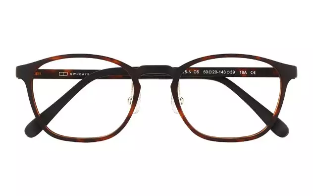 Eyeglasses OWNDAYS OR2025-N  ブラウンデミ