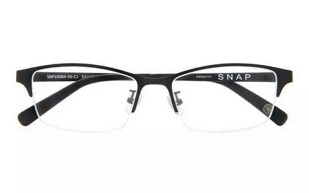 Eyeglasses OWNDAYS SNAP SNP1008N-0S  マットブラック