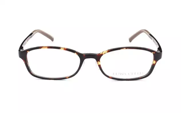 Eyeglasses FUWA CELLU TR2023  ブラウンデミ