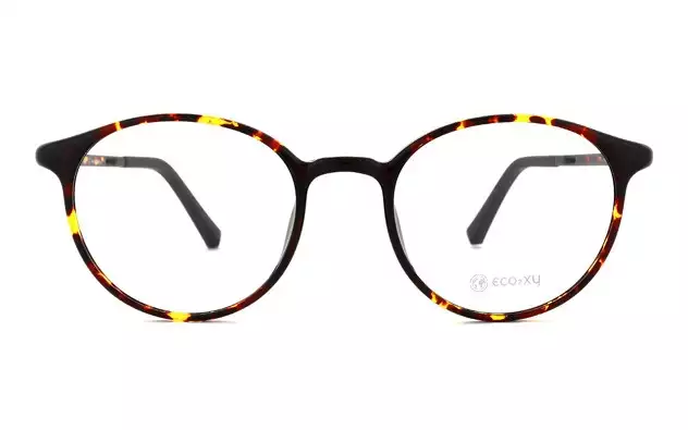 Eyeglasses eco²xy ECO2012-K  ブラウンデミ