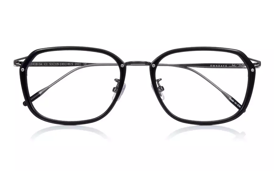 Eyeglasses John Dillinger JD2041B-0A  ブラック