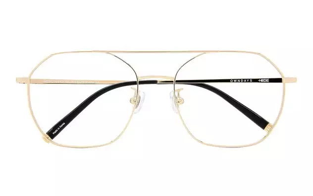 Eyeglasses +NICHE NC3011K-0S  ゴールド