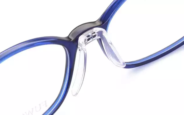 Eyeglasses FUWA CELLU TR2023E  ネイビー