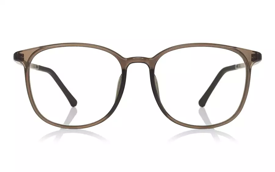 Eyeglasses eco²xy ECO2025K-3S  ライトブラウン