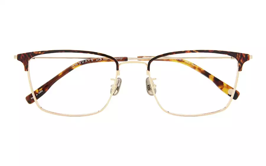 Eyeglasses Memory Metal MM1008B-0S  ゴールド