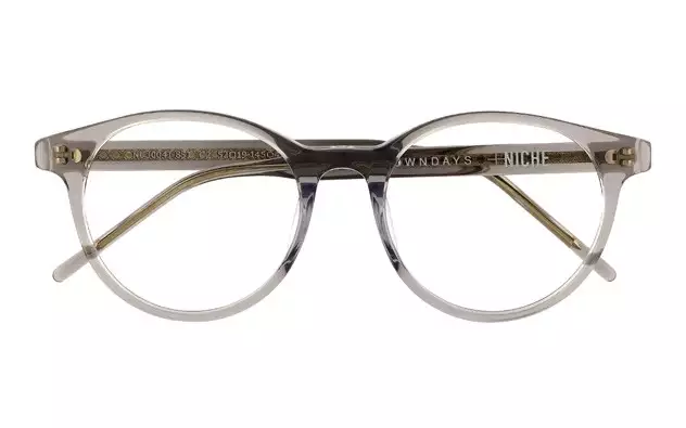 Eyeglasses +NICHE NC3004J-8S  グレー