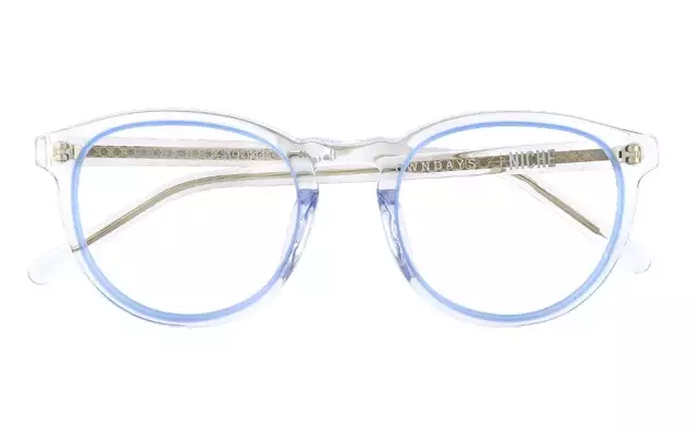 Eyeglasses +NICHE NC3002J-8S  クリアブルー