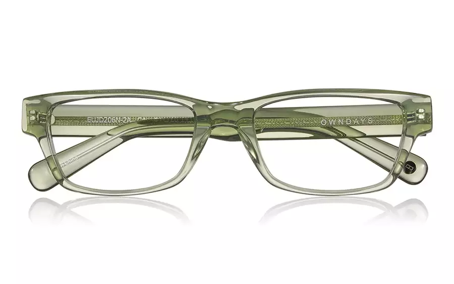 Eyeglasses John Dillinger EUJD206N-2A  Clear Green