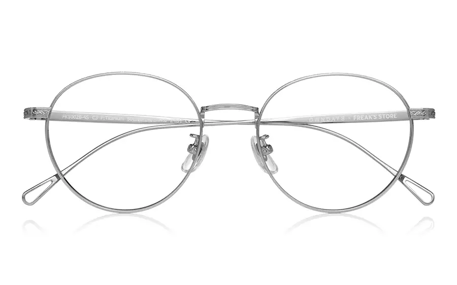 Eyeglasses OWNDAYS × FREAK'S STORE FK1002B-4S  Silver