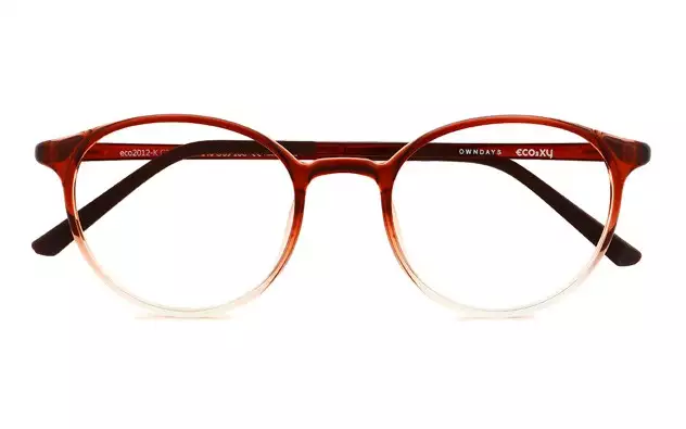 Eyeglasses eco²xy ECO2012-K  クリアブラウン
