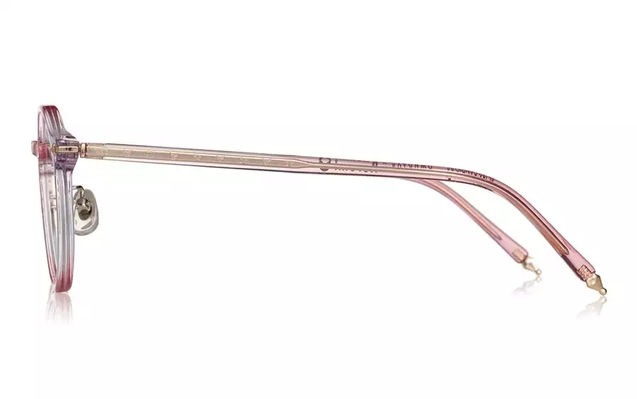 Eyeglasses Kuromi × OWNDAYS SR2001B-2A  Clear Pink Marble