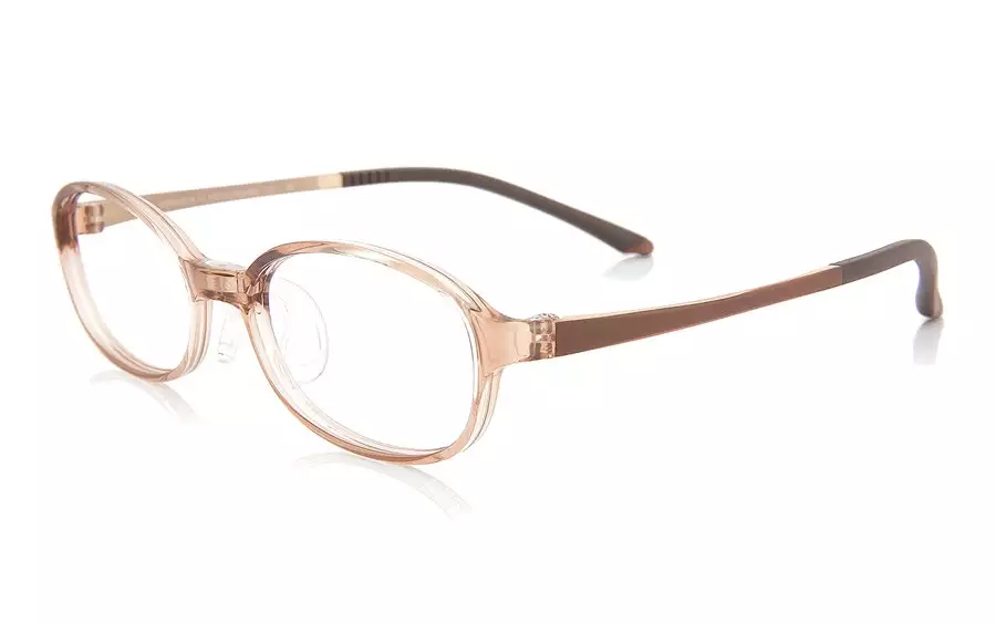 Eyeglasses eco²xy ECO2021Q-1A  ブラウン