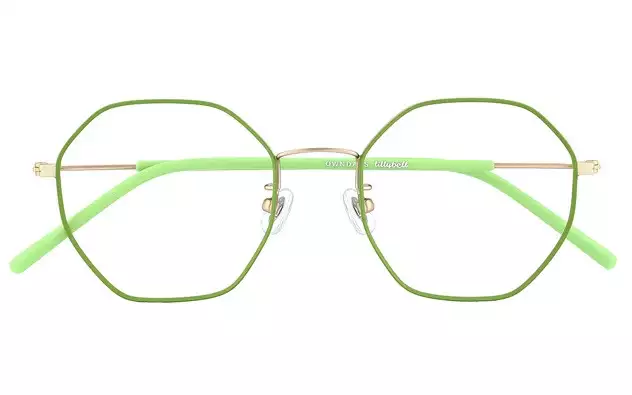 Eyeglasses lillybell LB1002G-8A  グリーン