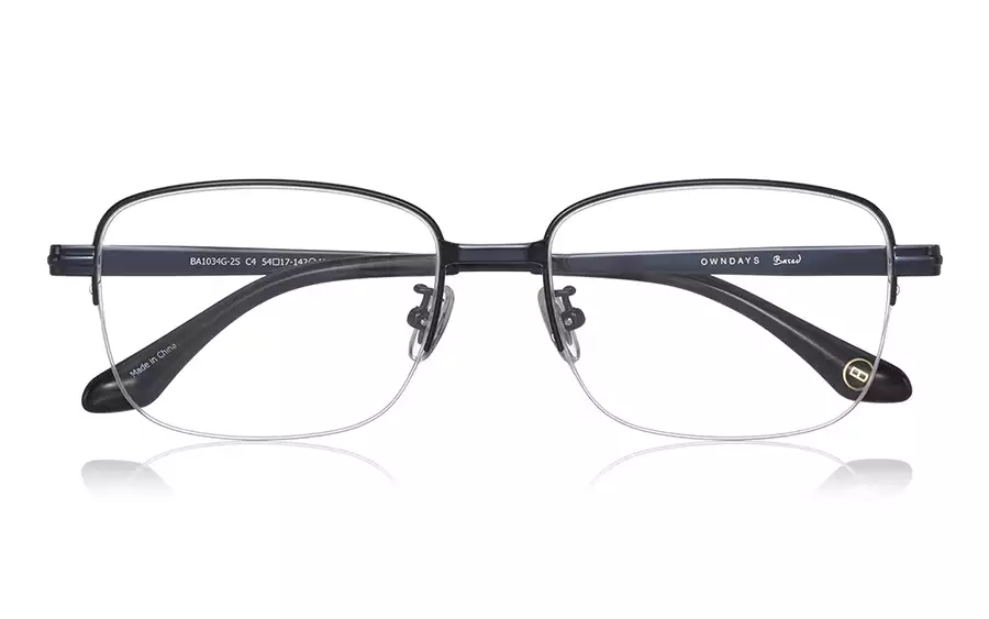 Eyeglasses Based BA1034G-2S  ネイビー