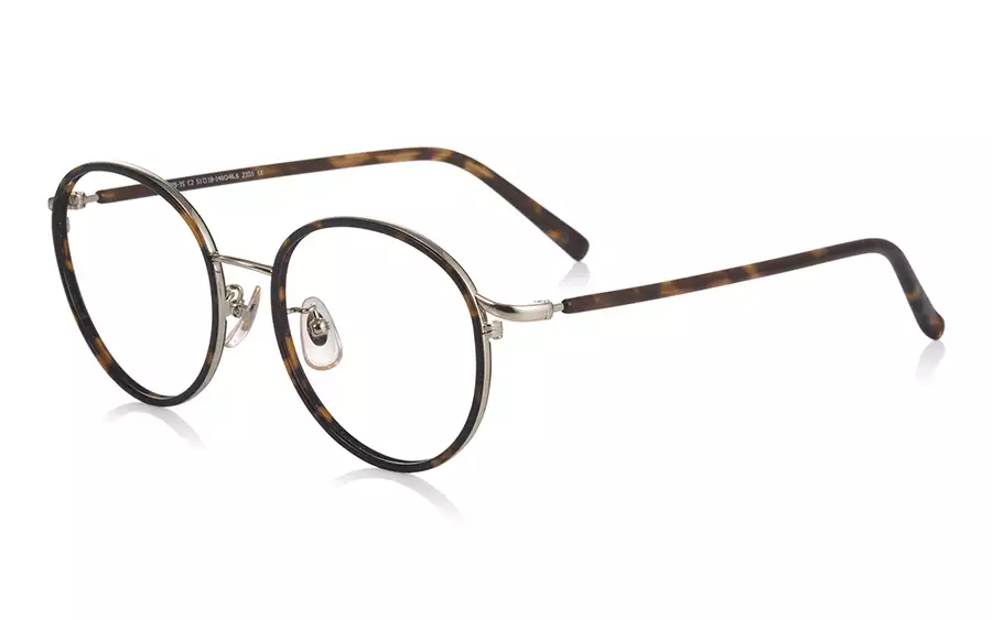 Eyeglasses Graph Belle GB1037B-3S  ブラウンデミ