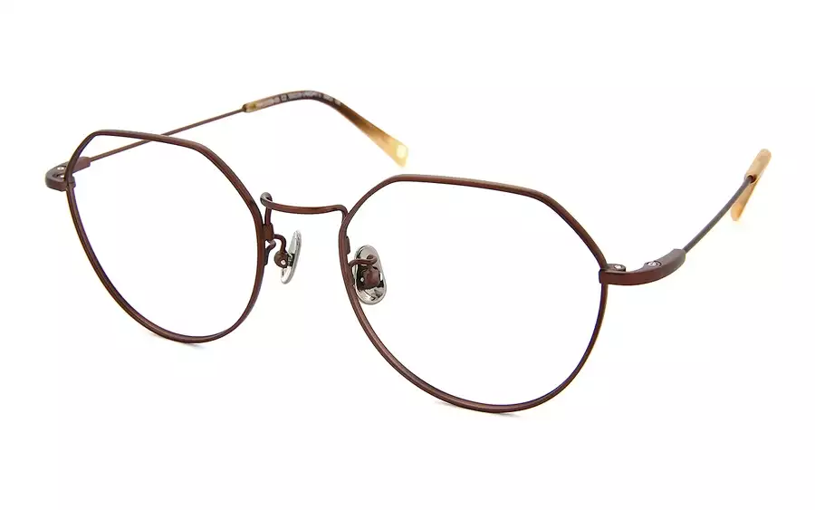 Eyeglasses Memory Metal MM1005B-0S  ブラウン
