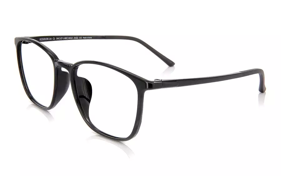 Eyeglasses eco²xy ECO2019K-1A  ブラック