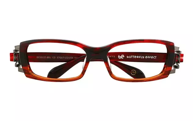 Eyeglasses BUTTERFLY EFFECT BE2012J-8S  レッド