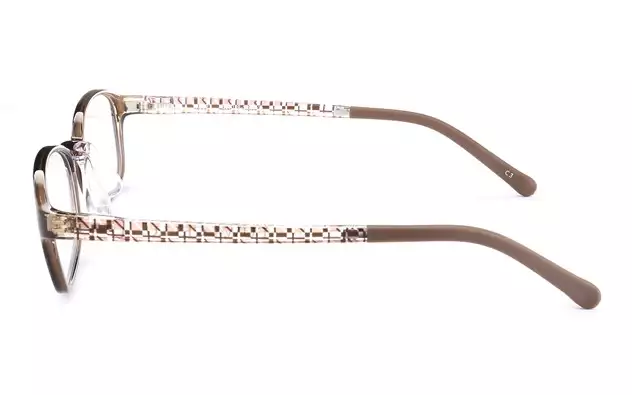 Eyeglasses FUWA CELLU TR2023  ライトブラウン
