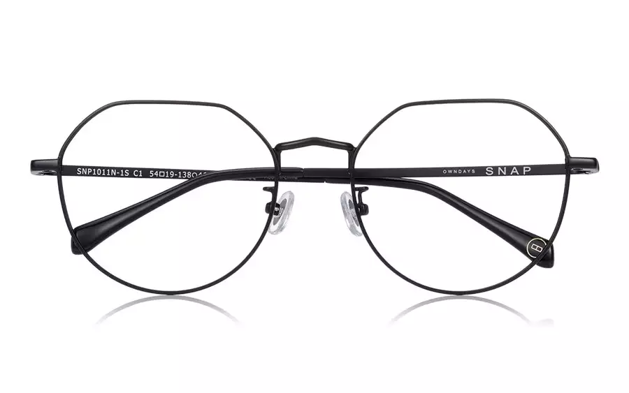 Eyeglasses OWNDAYS SNAP SNP1011N-1S  ブラック