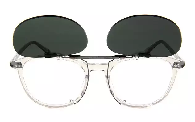 Sunglasses +NICHE NC2006B-9S  クリアグレー