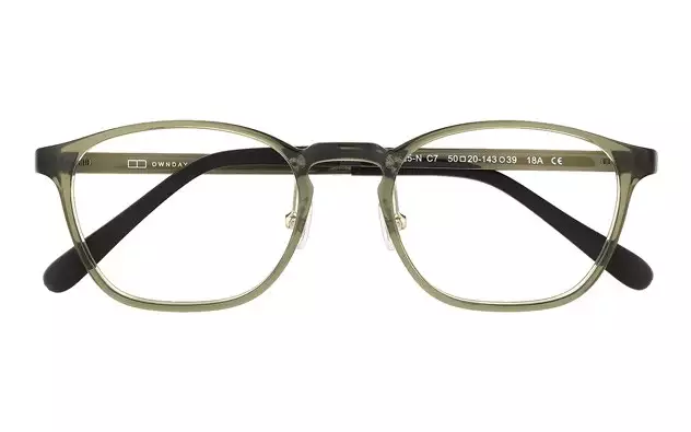 Eyeglasses OWNDAYS OR2025-N  クリアカーキ