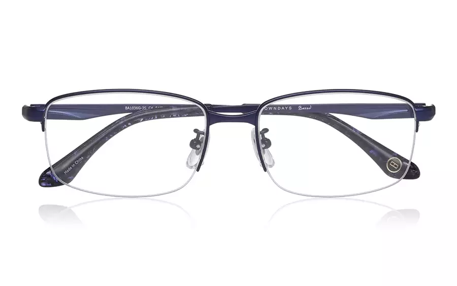 Eyeglasses Based BA1036G-3S  マットネイビー