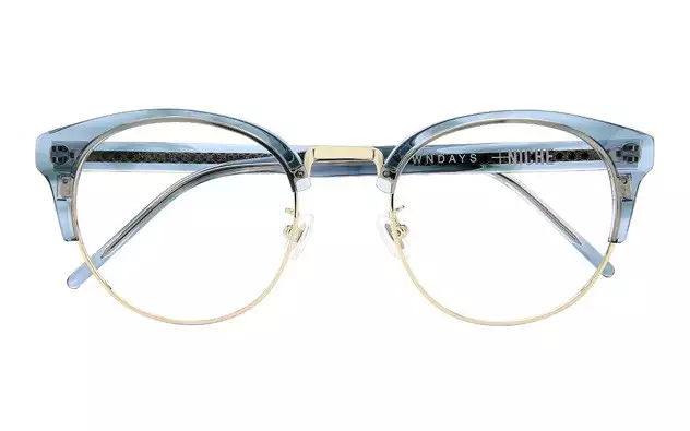 Eyeglasses +NICHE NC3013J-0S  ブルー
