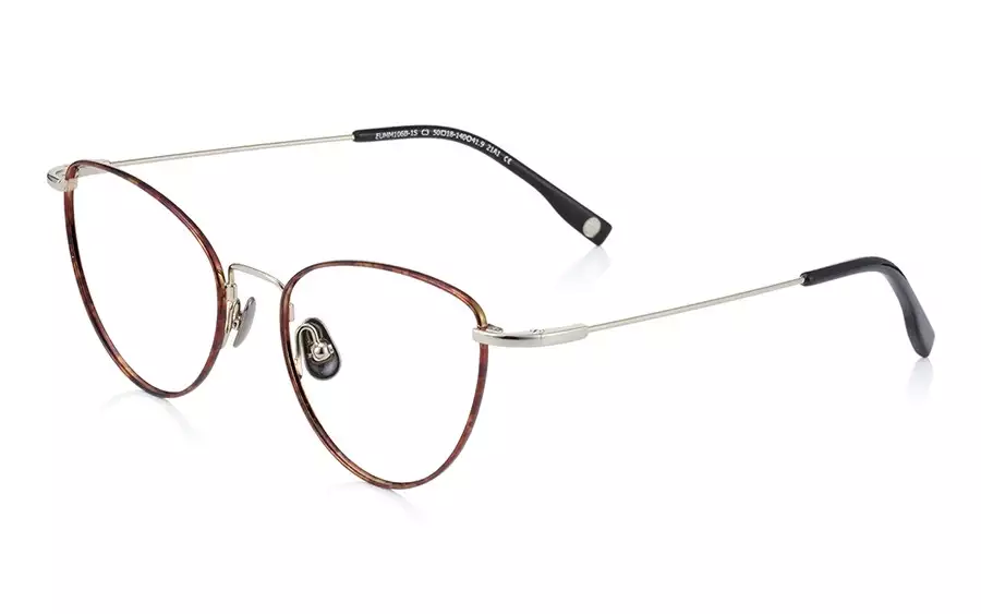 Eyeglasses Memory Metal EUMM106B-1S  Brown Demi