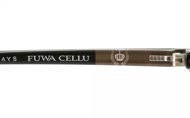 Eyeglasses FUWA CELLU FC2002-T  カーキ