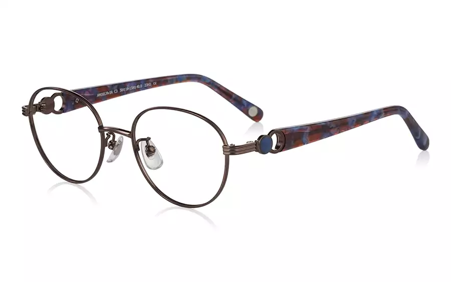 Eyeglasses Amber AM1017A-3A  ブラウン