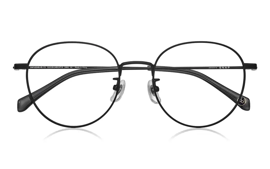 Eyeglasses OWNDAYS SNAP SNP1024N-4S  マットブラック