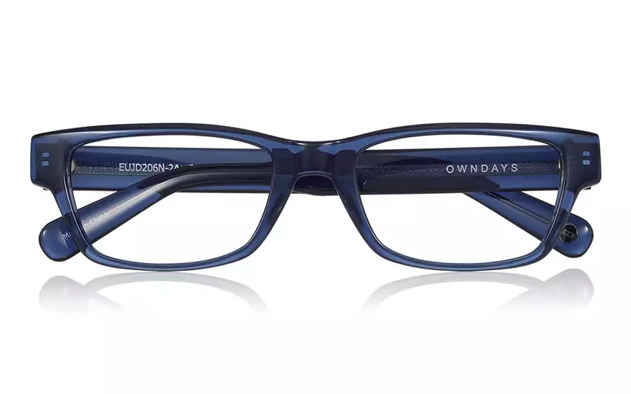 Eyeglasses John Dillinger EUJD206N-2A  Clear Blue