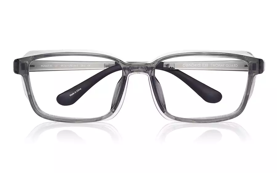 Eyeglasses OWNDAYS 花粉 2WAY GUARD PG2020T-4S  Clear Gray