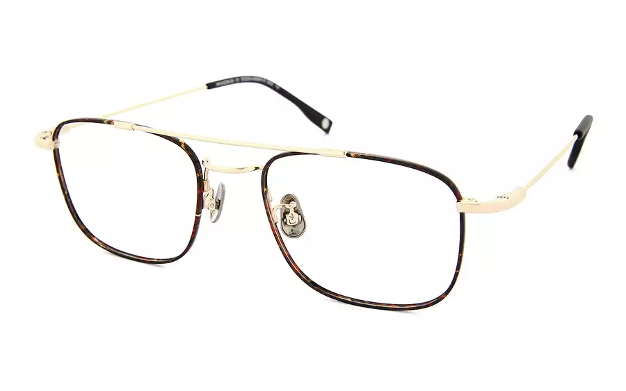 Eyeglasses Memory Metal MM1003B-0S  ブラウンデミ