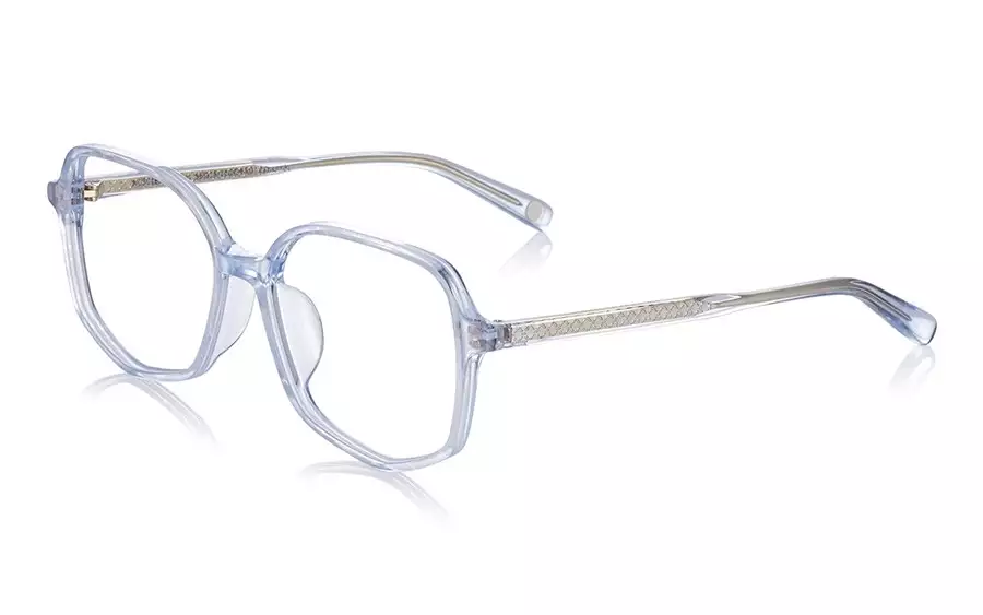 Eyeglasses +NICHE NC3018J-1A  ブルー