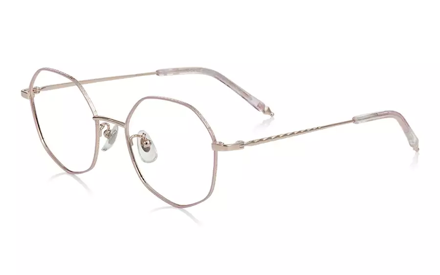 Eyeglasses Kuromi × OWNDAYS SR1005B-2A  ピンク