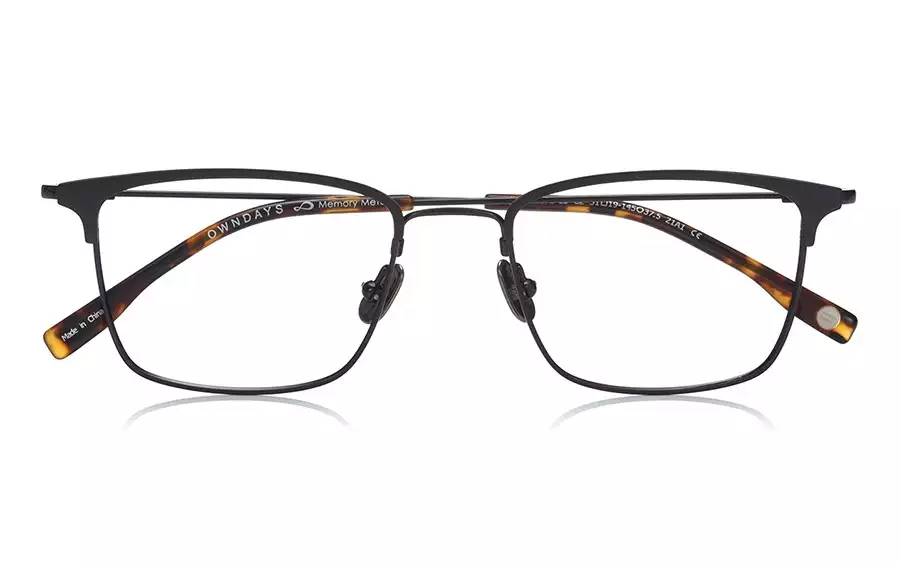 Eyeglasses Memory Metal EUMM107B-1S  Black