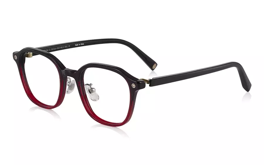 Eyeglasses HARRY POTTER × OWNDAYS HP2002B-3A  ダークレッドハーフトーン