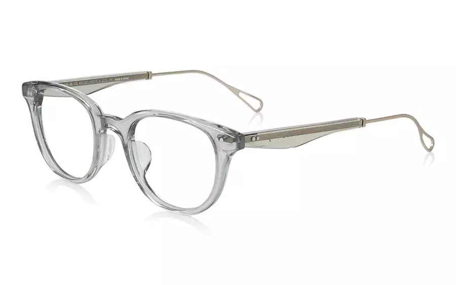 Eyeglasses John Dillinger JD2048B-2A  クリアカーキ